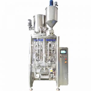 Peiriant selio pecynnu llenwi olew a saws yn awtomatig