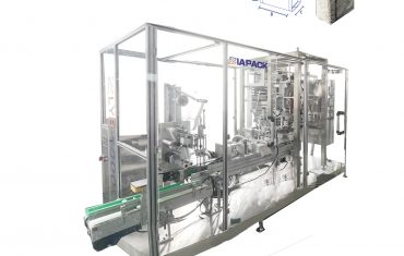 Bag stabilo awtomatig gyda pheiriant pacio label uchaf