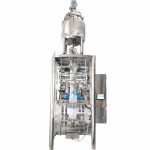 Bag fertigol awtomatig yn ffurfio peiriant selio llenwi ar gyfer past