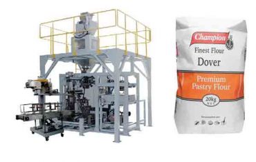 peiriant bagio awtomatig ar gyfer peiriant pacio blawd 20kg