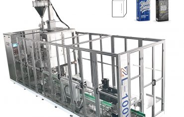 ZL100V Siambr gwactod sengl math brics bag ffurfio llenwi selio peiriant pecynnu ar gyfer powdr coffi