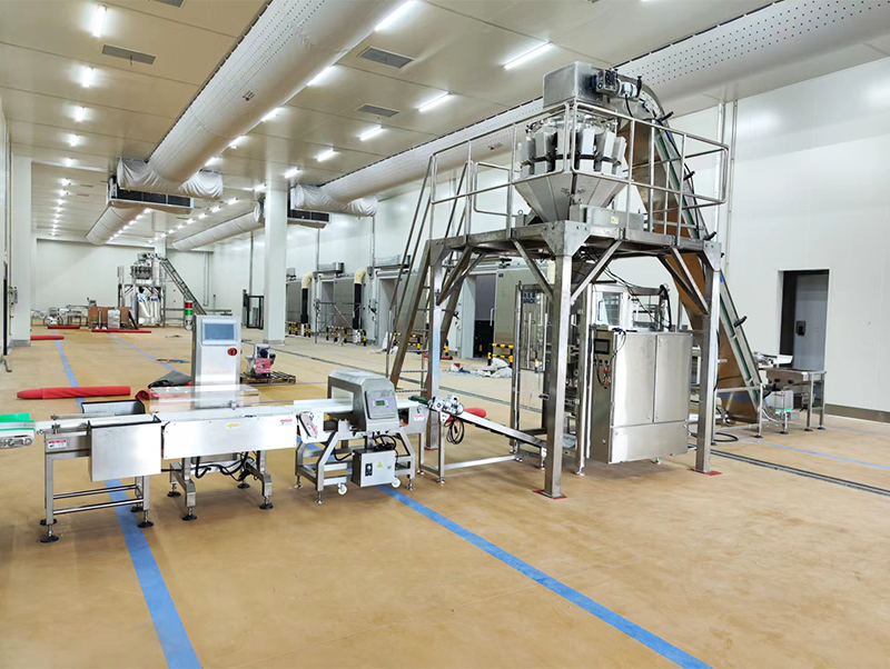 peiriant pacio awtomatig forzen bwyd