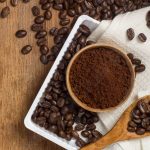 Peiriant pecynnu gwactod awtomatig ar gyfer powdr coffi