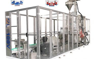 Ffurfio bag awtomatig llenwi selio peiriant pecynnu hwfro