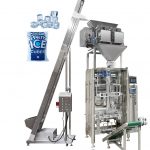 Peiriant pecynnu pwyso ciwb iâ 1-8KG awtomatig